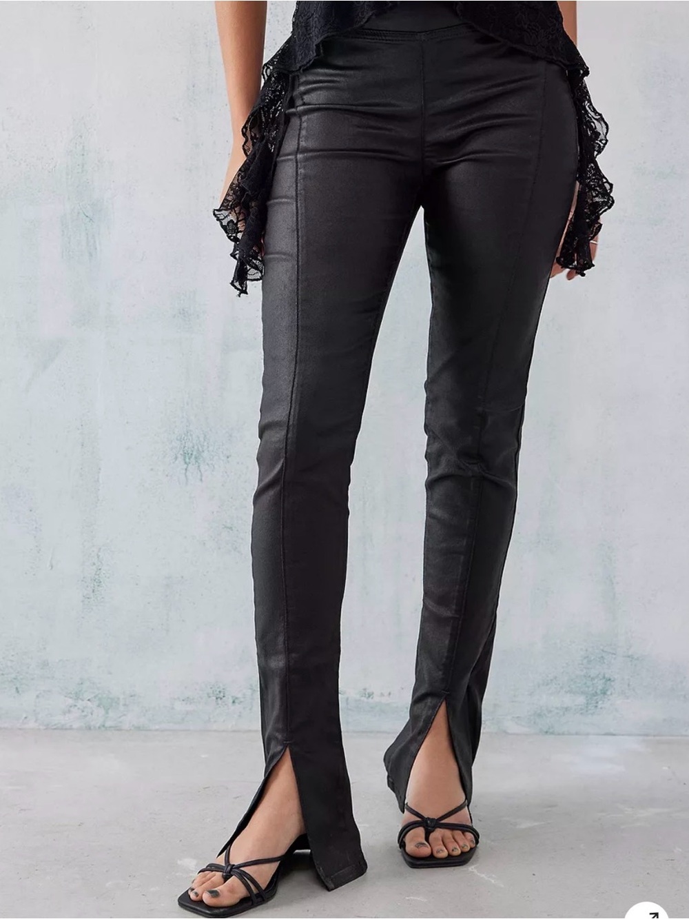 WE THE FREE Double Dutch Coated Pull-On Jeans